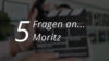 Screenshot aus dem Video des Interviews "5 Fragen an Moritz Michael Mannheims"